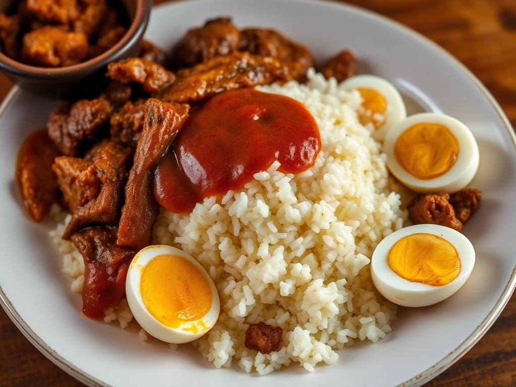Ofada and Ayamashe